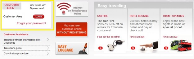 2012-03-26 Trenitalia Website - Cover Page 03 (registration) 2012 03 26 Trenitalia Website Cover Page 03 registration 625x192 Trenitalia and Booking Online<br>Using the Trenitalia Website Updated