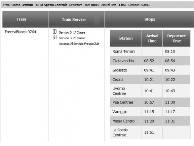 2012-03-26 Trenitalia Website - Journey07a 2012 03 26 Trenitalia Website Journey07a 625x470 Trenitalia and Booking Online<br>Using the Trenitalia Website Updated