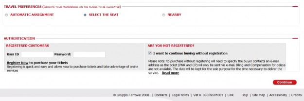 2012-03-26 Trenitalia Website - Journey09 2012 03 26 Trenitalia Website Journey091 625x208 Trenitalia and Booking Online<br>Using the Trenitalia Website Updated