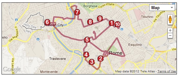 110 bus - Map 110 bus Map Hop On/Hop Off Buses in Rome