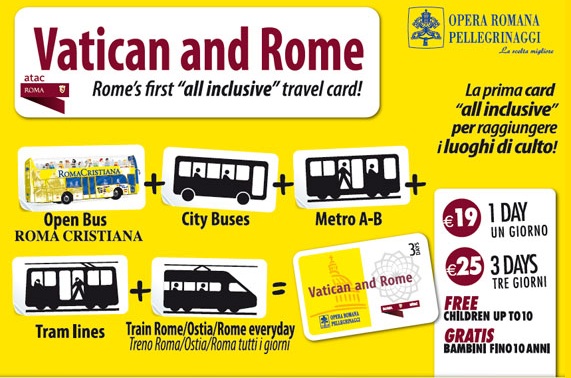 Christian Rome Open Bus tickets Christian Rome Open Bus tickets Hop On/Hop Off Buses in Rome