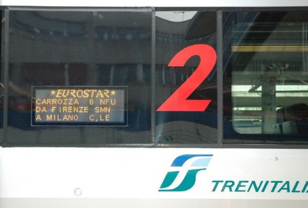Carriage 2nd class 600x405 Riding the Trains in Italy