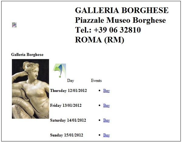 Ticketeria.it booking3 Ticketeria.it booking31 Galleria Borghese