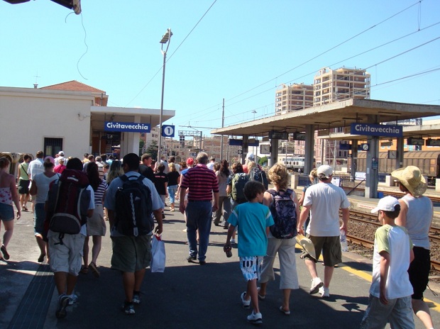 CIVITA train station CIVITA train station Cruising? Come to Rome for the Day!