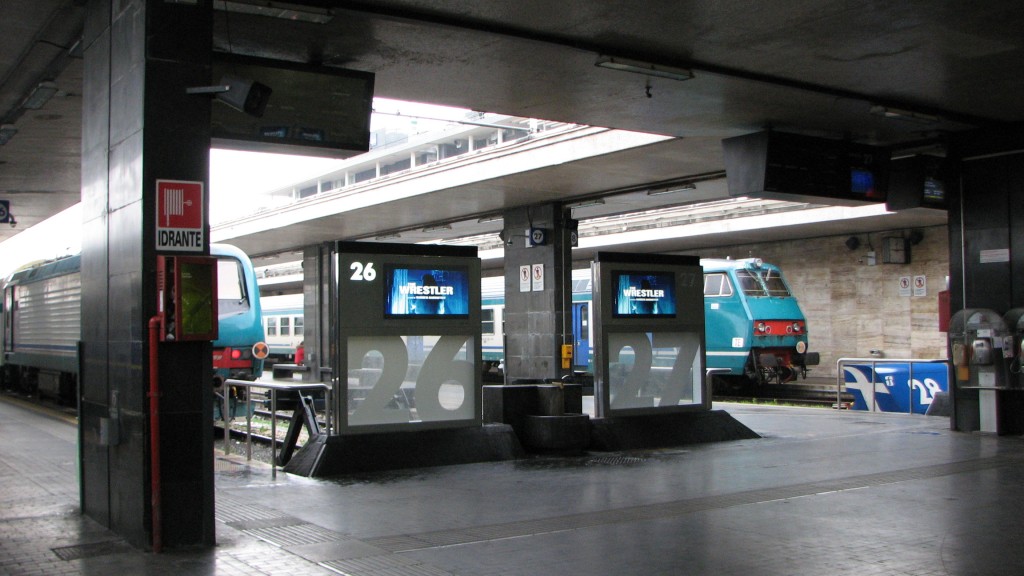 IMG 3540 1024x576 Arriving by Train   Roma Termini