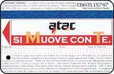 BTI Ticket biglietto Tickets for the Bus, Metro, Trams, & Met.Ro Trains
