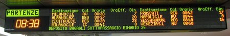 Departure Board - Roma Termini Station IMG 3495