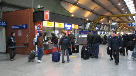 img 3730 The Train Station at the Rome Airport (FCO)