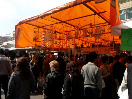 portoportesafleamarket windchimes Porta Portese Market!