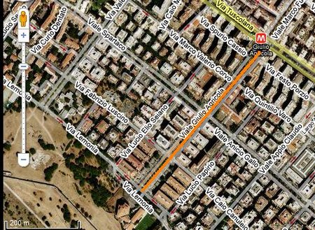 Aqueduct Park Map guilo21 Aqueduct Park in Rome