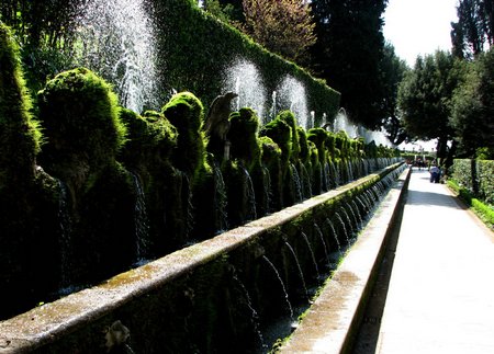 fountain in Villa D'Este