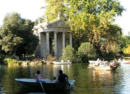 Lake at Villa Borghese img 2345 Galleria Borghese