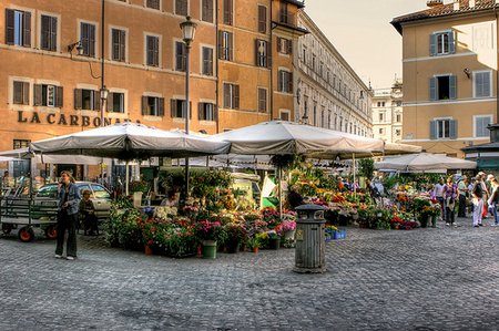 Markets in Rome campo de fiori