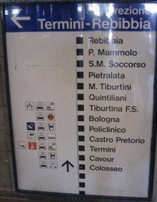 The Metro in Rome IMG 4919