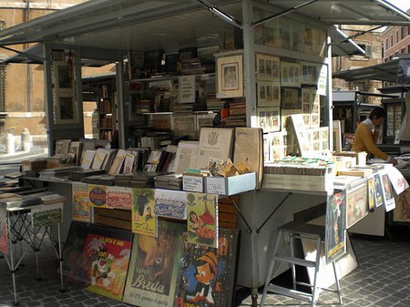 Markets in Rome Largo della Fontanella di Borghese (n1tzan flickr)