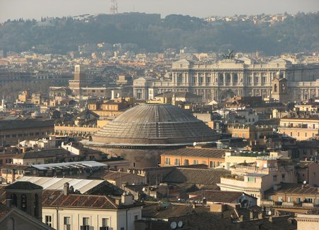 Pantheon from top of Vittoriano IMG 0081