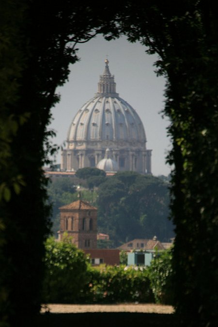 Best Views in Rome keyhole Best Views in Rome