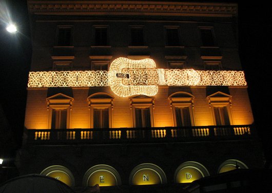 Fendi Rome Fendi XMAS decorations