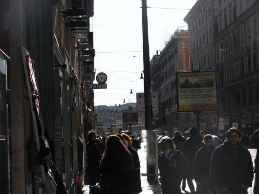 View on Via Pttaviano looking to St. Peter's Square IMG 6017