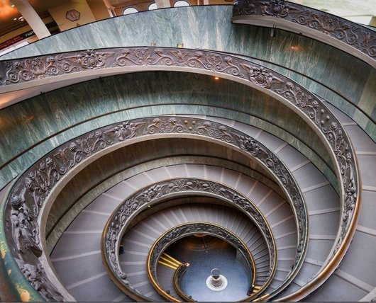 Vatican Spiral Staircase vatican stairs