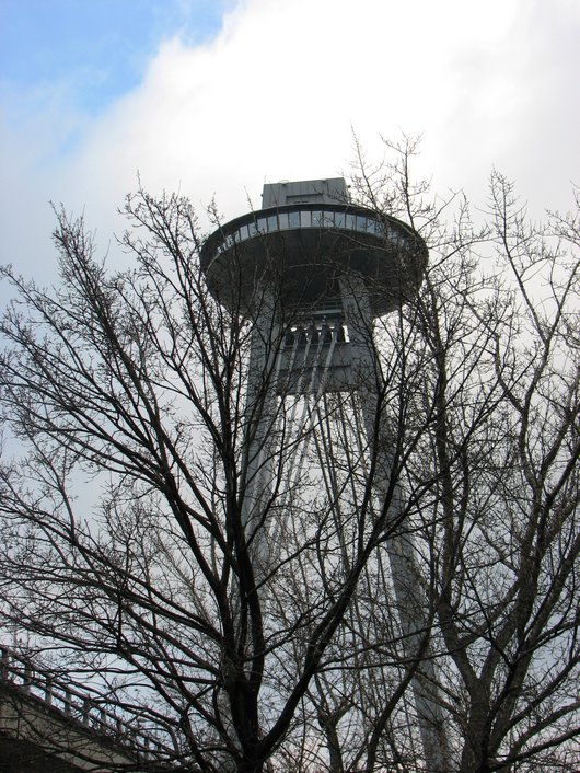 Bratislava New Bridge tower