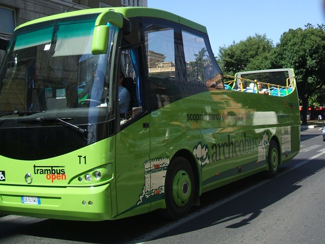 archeous Bus - in town archeous Bus in town Hop On/Hop Off Buses in Rome
