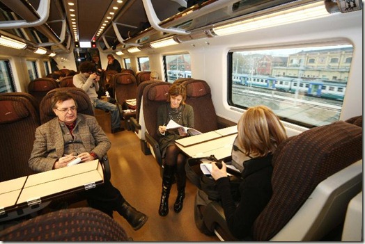 ETR500FSTrenitalia thumb 1st Class versus 2nd Class
