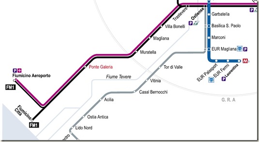 metro2 thumb How do I get to the FCO Airport?