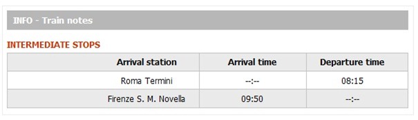 Trenitaliawebpage08d thumb  Booking on the Trenitalia Website