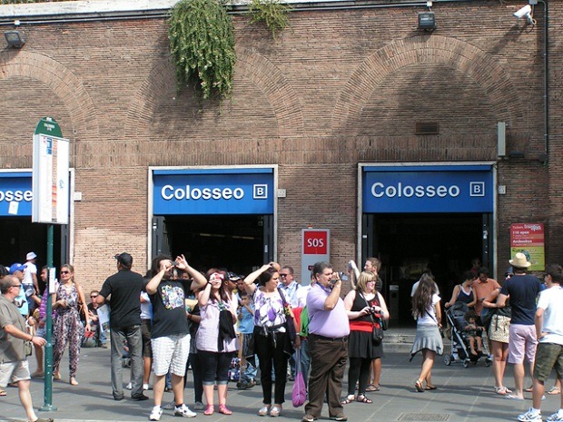 Colosseo Metro Station ColosseoMetroStation Rome in a Day for Cruisers