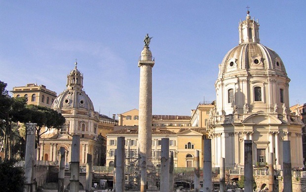 Trajancolumn Rome in a Day for Cruisers