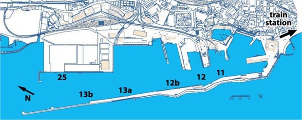 civitavecchia port - quays civitavecchiaportquays Cruising? Come to Rome for the Day!