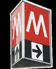 rome metro sign thumb Metro Line A closing at 21:00