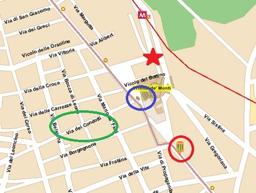 117corsopopolo13duemacellimignanellimap Bus 117 Corso Popolo