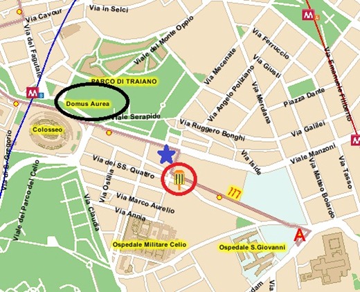 117 p.za s. giovanni in laterano - (15) s. giovanni in laterano-s. clemente map 117p.zas .giovanniinlaterano15s.giovanniinlateranos.clementemap Bus 117 to Piazza San Giovanni in Laterano