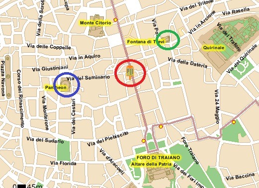 117 p.za s. giovanni in laterano - (5) corso-minghetti map 117p.zas .giovanniinlaterano5corsominghettimap Bus 117 to Piazza San Giovanni in Laterano