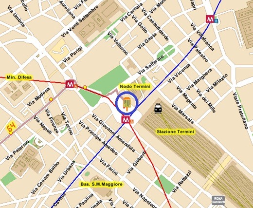 64p.zastaziones.pietro1TerminiStop thumb Bus 64 to Piazza Stazione San Pietro 