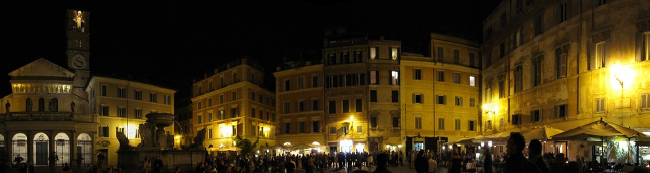 114 Header - Trastevere at night