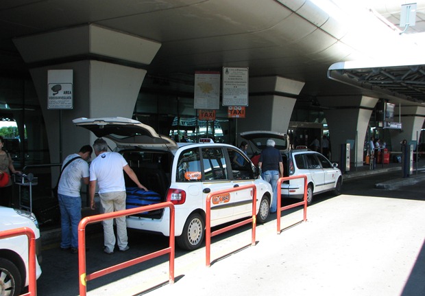 FCOtaxistand thumb Terminal 3 Arrivals at Fiumicino Airport