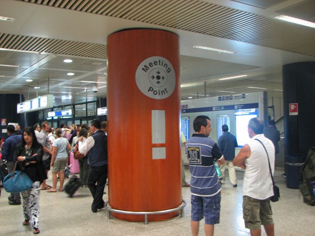 IMG 0601 thumb Terminal 3 Arrivals at Fiumicino Airport