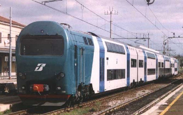FR1 parked FR1parked The FR1 Metropolitan Train To and From the Fiumicino (FCO) Airport