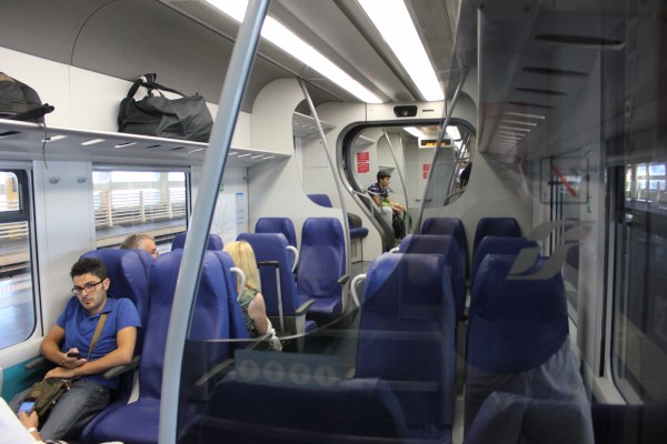 IMG_4465 IMG 4465 600x400 Leonardo Express – The Trenitalia Nonstop Train to the Fiumicino (FCO) Airport