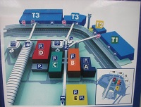 fco terminal maps Leonardo da Vinci Airport