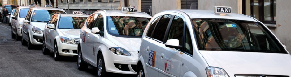 1381Header - Taxis in Line